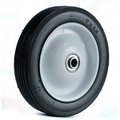 Martin Wheel Co. Martin Wheel Light Duty Steel Wheel - 7X1.50 - 2" Centered Hub - 1/2" BB - Rib Tread 715-R